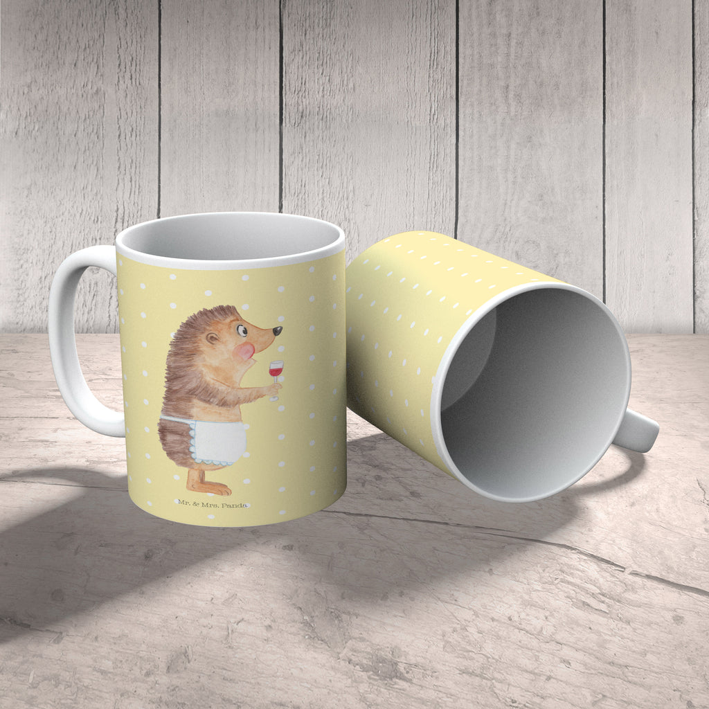 Tasse Igel mit Wein Wein Spruch, Igel, Geschenk Weintrinker, Geschenk Weinliebhaber, Wein Deko, Weinglas, Rotwein, Weißwein, Wein trinken Becher, Kaffeetasse, Kaffeebecher, Tee, Frühstück, Büro  süße Tiermotive, gute Laune, lustige Sprüche, Tiere