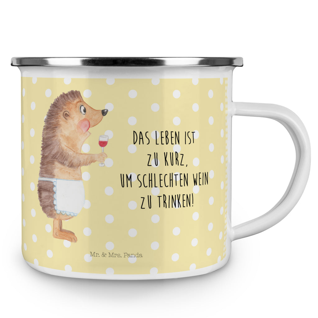 Camping Emaille Tasse Igel mit Wein Campingtasse, Trinkbecher, Metalltasse, Outdoor Tasse, Emaille Trinkbecher, Blechtasse Outdoor, Emaille Campingbecher, Edelstahl Trinkbecher, Metalltasse für Camping, Kaffee Blechtasse, Camping Tasse Metall, Tiermotive, Gute Laune, lustige Sprüche, Tiere, Wein Spruch, Igel, Geschenk Weintrinker, Geschenk Weinliebhaber, Wein Deko, Weinglas, Rotwein, Weißwein, Wein trinken