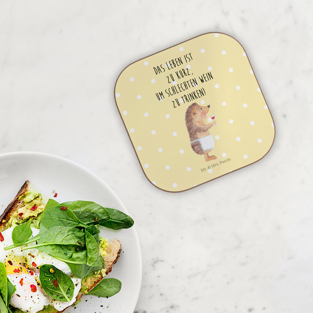 Quadratische Untersetzer Igel mit Wein Bierdeckel, Glasuntersetzer, Untersetzer Gläser, Getränkeuntersetzer, Tiermotive, Gute Laune, lustige Sprüche, Tiere, Wein Spruch, Igel, Geschenk Weintrinker, Geschenk Weinliebhaber, Wein Deko, Weinglas, Rotwein, Weißwein, Wein trinken