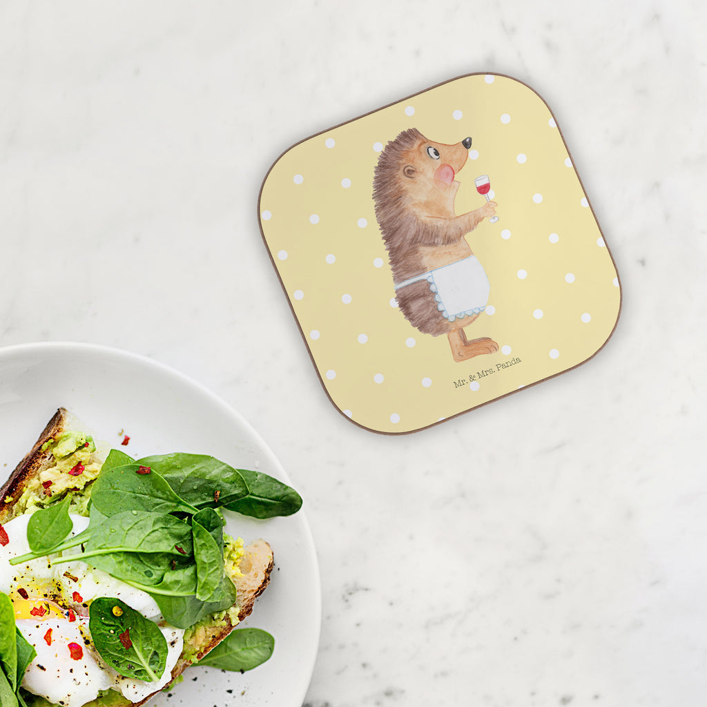 Quadratische Untersetzer Igel mit Wein Bierdeckel, Glasuntersetzer, Untersetzer Gläser, Getränkeuntersetzer, Tiermotive, Gute Laune, lustige Sprüche, Tiere, Wein Spruch, Igel, Geschenk Weintrinker, Geschenk Weinliebhaber, Wein Deko, Weinglas, Rotwein, Weißwein, Wein trinken