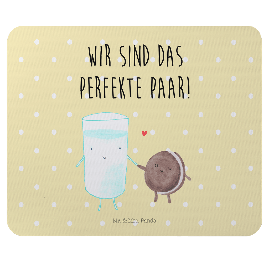 Mauspad Milch & Keks Mousepad, Computer zubehör, Büroausstattung, PC Zubehör, Arbeitszimmer, Mauspad, Einzigartiges Mauspad, Designer Mauspad, Tiermotive, Gute Laune, lustige Sprüche, Tiere, Milk, Cookie, Milch, Keks, Kekse, Kaffee, Einladung Frühstück, Motiv süß, romantisch, perfektes Paar