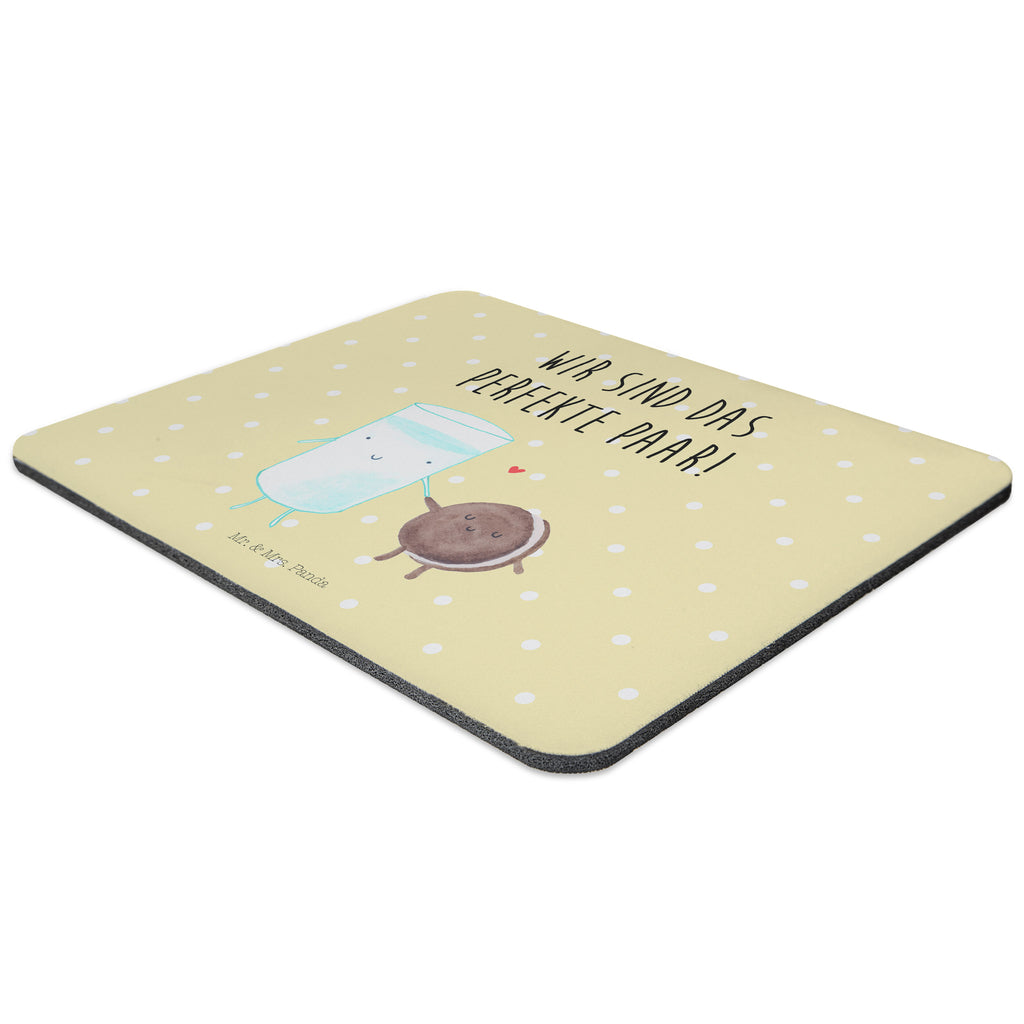 Mauspad Milch & Keks Mousepad, Computer zubehör, Büroausstattung, PC Zubehör, Arbeitszimmer, Mauspad, Einzigartiges Mauspad, Designer Mauspad, Tiermotive, Gute Laune, lustige Sprüche, Tiere, Milk, Cookie, Milch, Keks, Kekse, Kaffee, Einladung Frühstück, Motiv süß, romantisch, perfektes Paar
