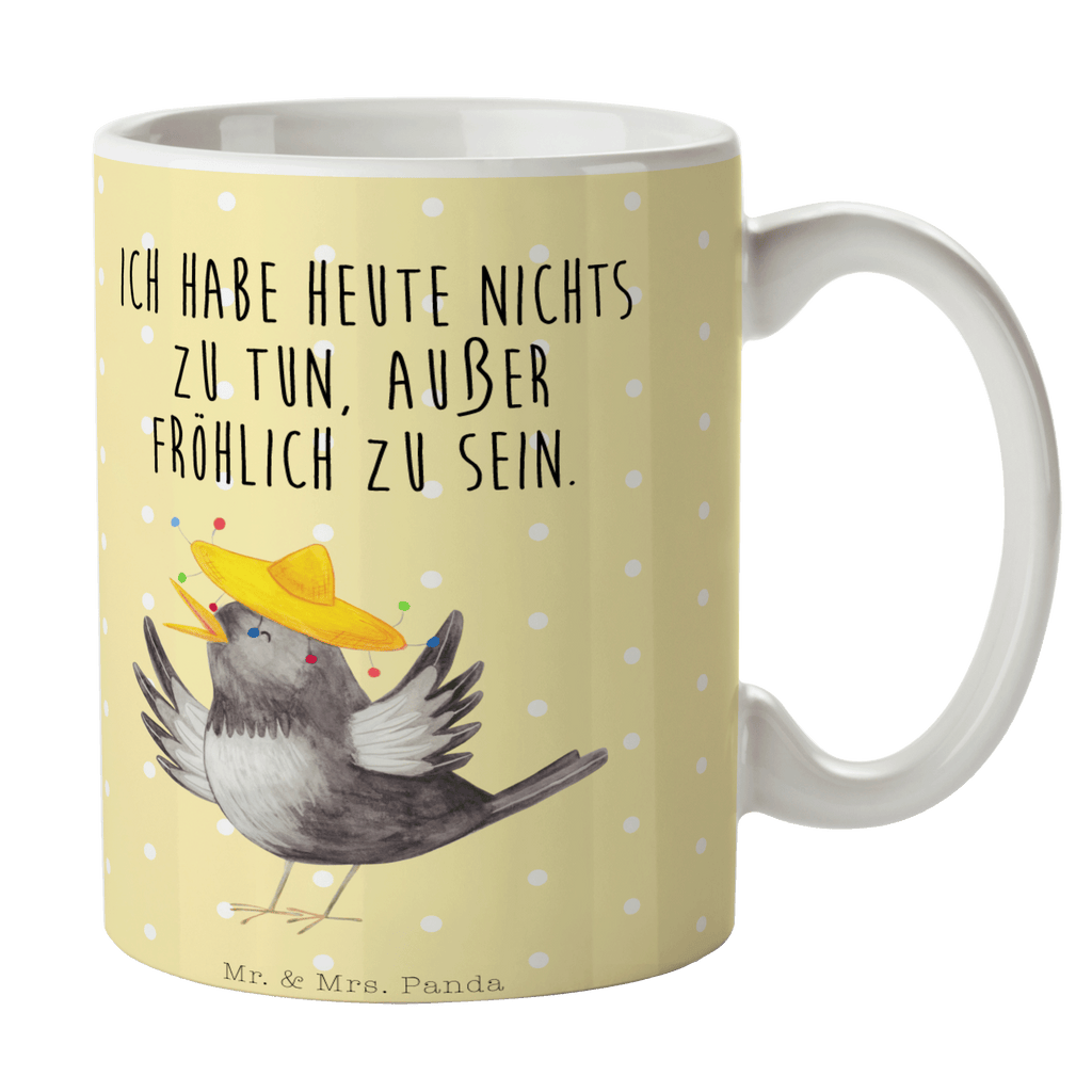 Tasse Rabe mit Sombrero