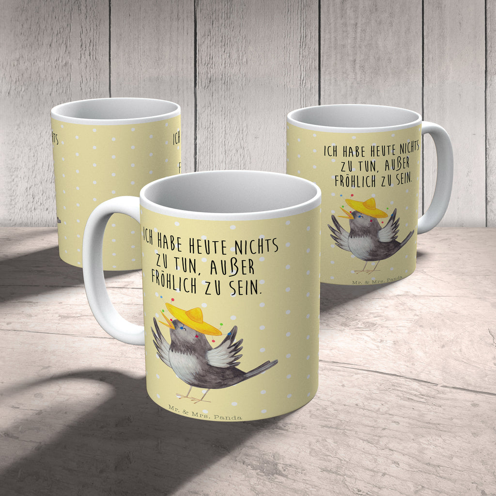 Tasse Rabe mit Sombrero