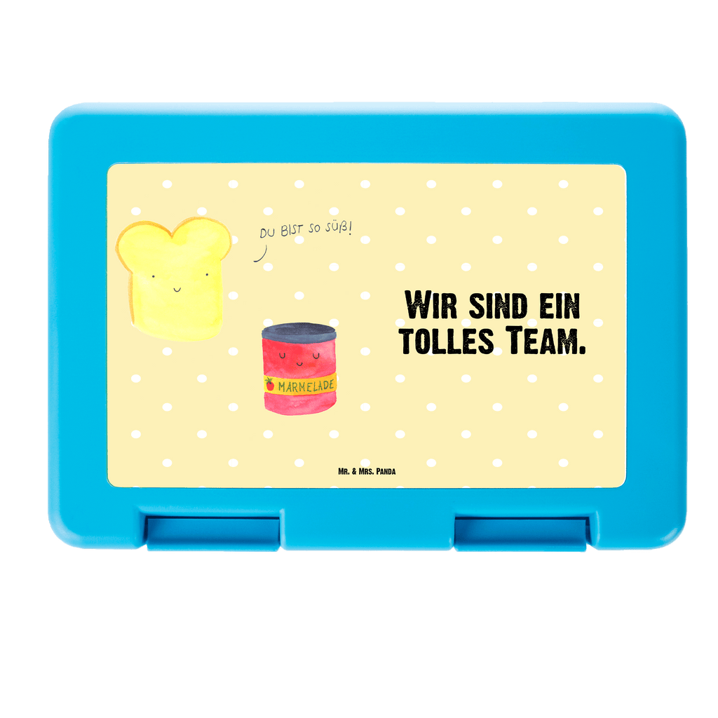 Brotdose Toast & Marmelade Brotbox, Snackbox, Lunch box, Butterbrotdose, Brotzeitbox, Tiermotive, Gute Laune, lustige Sprüche, Tiere, Toast, Marmelade, Dreamteam, süße Postkarte, süß, Küche Deko, Küche Spruch, Frühstück Einladung, Brot, Toastbrot