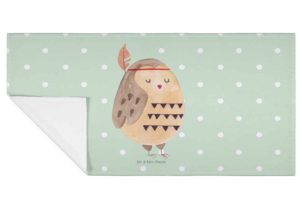 50 x 100 Handtuch Eule Federschmuck Handtuch, Badehandtuch, Badezimmer, Handtücher, groß, Kinder, Baby, Eule, Eule Deko, Owl, Das Leben ist ein Abenteuer, Reisespruch, Federschmuck, Dekoration
