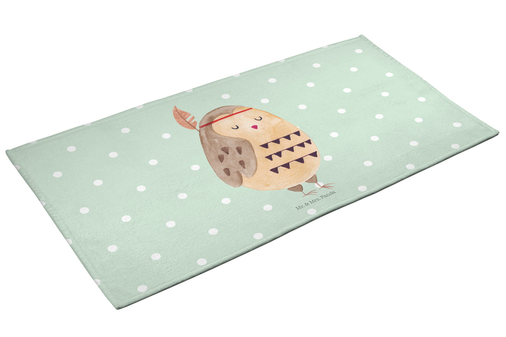 50 x 100 Handtuch Eule Federschmuck Handtuch, Badehandtuch, Badezimmer, Handtücher, groß, Kinder, Baby, Eule, Eule Deko, Owl, Das Leben ist ein Abenteuer, Reisespruch, Federschmuck, Dekoration