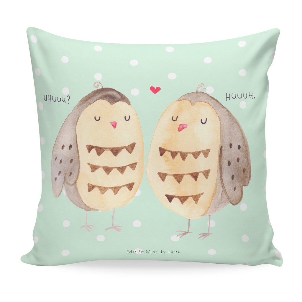 40x40 Kissen Eule Liebe Kissenhülle, Kopfkissen, Sofakissen, Dekokissen, Motivkissen, Eule, Eule Deko, Liebe, Hochzeit Spruch, Owl, All you need is love, Liebe Spruch, Freundin Geschenk, Freund, Wortspiel lustig