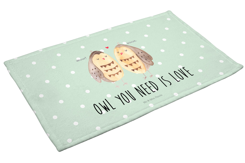 Gäste Handtuch Eule Liebe Gästetuch, Reisehandtuch, Sport Handtuch, Frottier, Kinder Handtuch, Eule, Eule Deko, Liebe, Hochzeit Spruch, Owl, All you need is love, Liebe Spruch, Freundin Geschenk, Freund, Wortspiel lustig