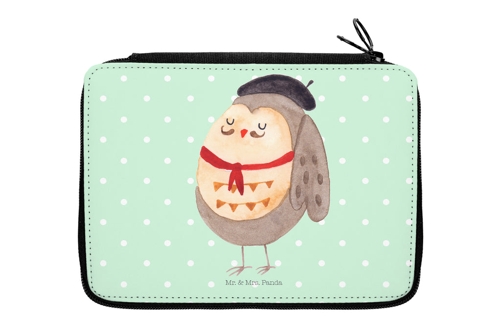 Federmappe Eule Französisch Federmappe, Stiftetasche, Stifte Etui, Schule, Einschulung, Geschenk, Kind, Schüler, Schülerin, Stifterolle, Federmäppchen, Motiv, Grundschule, Federmäppchen bedruckt, Büro Stifte Etui, Bestückte Federmappe, Kinder Federmappe, Federmappe Einschulung, Eule, Eulen, Eule Deko, Owl, hibou, La vie est belle, das Leben ist schön, Spruch schön, Spruch Französisch, Frankreich