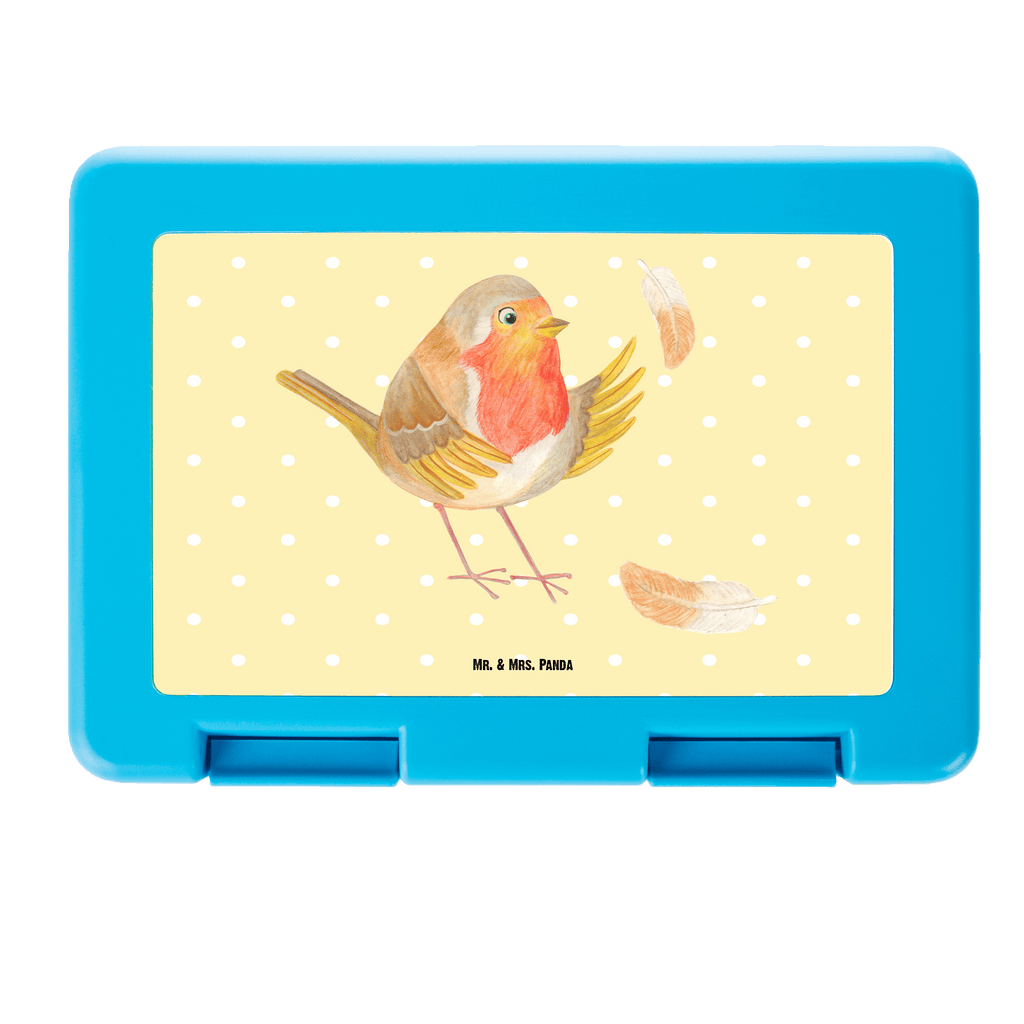 Brotdose Rotkehlchen mit Federn Brotbox, Snackbox, Lunch box, Butterbrotdose, Brotzeitbox, Tiermotive, Gute Laune, lustige Sprüche, Tiere, What if i fall, Rotkehlchen, Spruch Motivation, Spruch Mut, Vogel, Motivation Sprüche, Motivationsbilder, fliegen