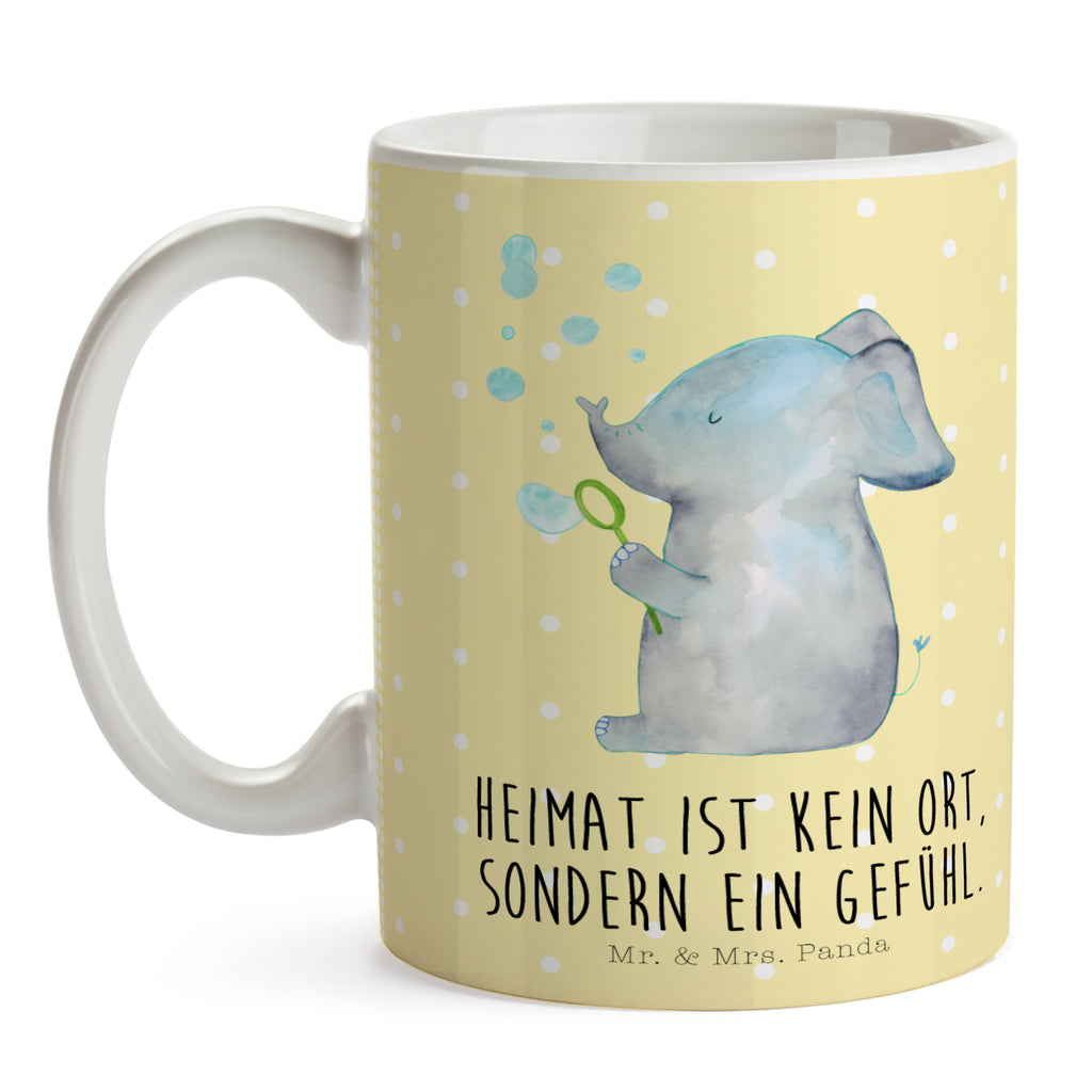 Tasse Elefant Seifenblasen Elefant, Elefanten, Dickhäter, Rüsseltier,Seifenblasen, Liebe, Heimat, Gefühl. Daheim, Liebesbeweis, Liebesspruch Becher, Kaffeetasse, Kaffeebecher, Tee, Frühstück, Büro  süße Tiermotive, gute Laune, lustige Sprüche, Tiere