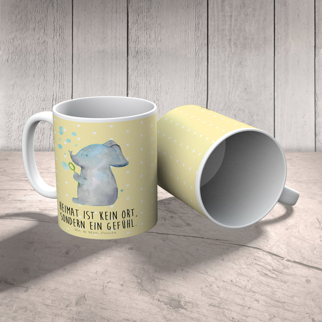 Tasse Elefant Seifenblasen Elefant, Elefanten, Dickhäter, Rüsseltier,Seifenblasen, Liebe, Heimat, Gefühl. Daheim, Liebesbeweis, Liebesspruch Becher, Kaffeetasse, Kaffeebecher, Tee, Frühstück, Büro  süße Tiermotive, gute Laune, lustige Sprüche, Tiere