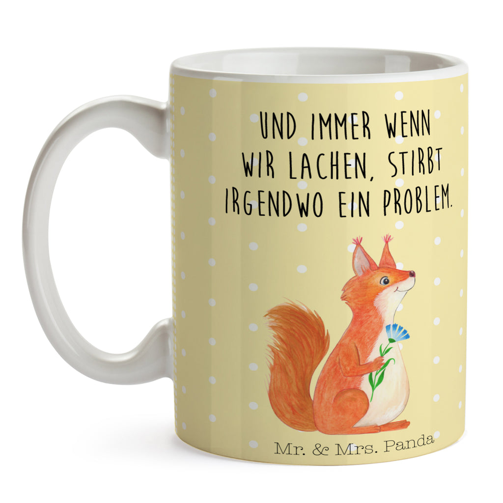 Tasse Eichhörnchen Blume Becher, Kaffeetasse, Kaffeebecher, Tee, Frühstück, Büro, süße Tiermotive, gute Laune, lustige Sprüche, Tiere, Eichhörnchen, Eichhorn, Spruch positiv, Lachen, Spaß, Motivation Sprüche, Motivation Bilder, glücklich Spruch, Spruch Deko