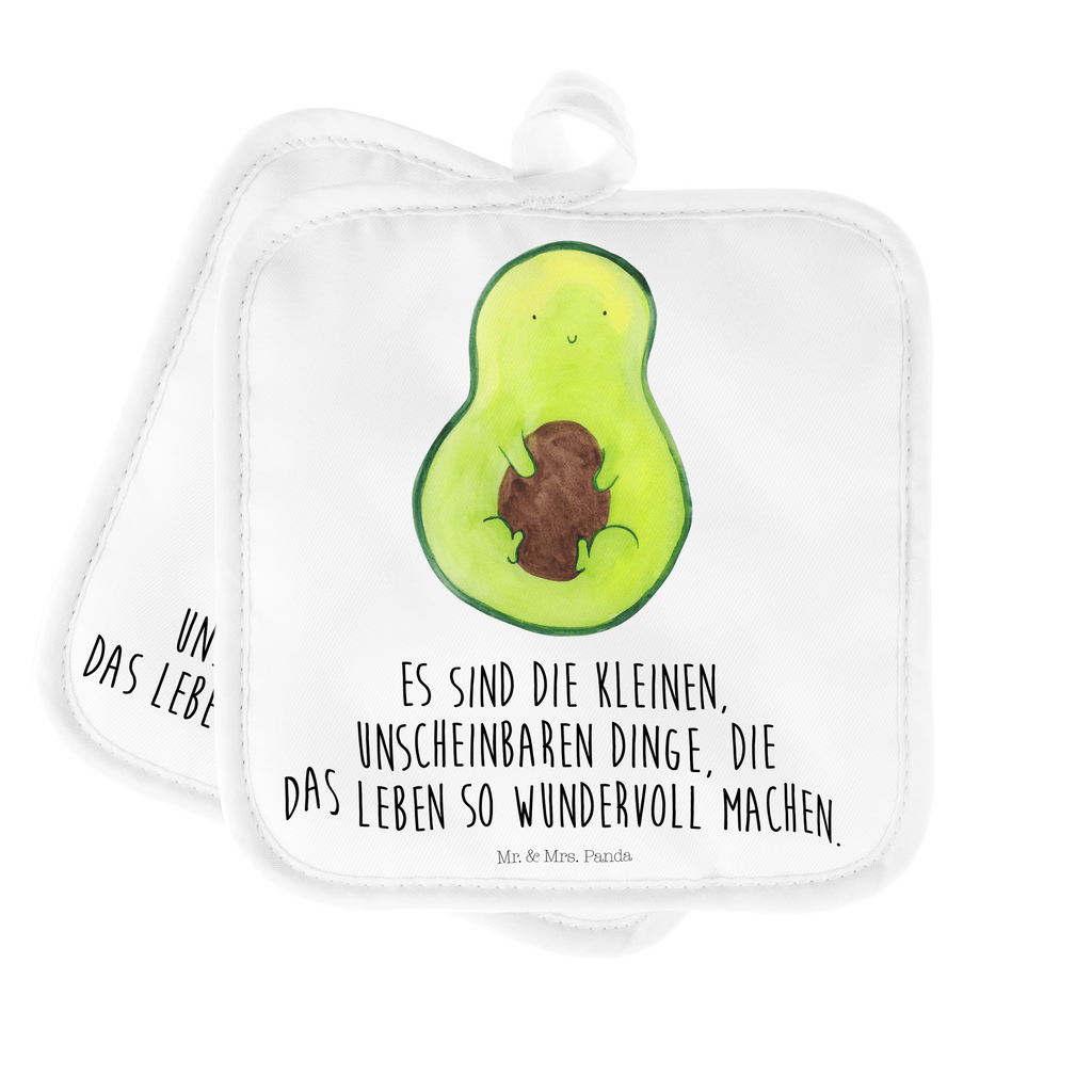 2er Set Topflappen  Avocado mit Kern Topflappen, Topfuntersetzer, Ofenhandschuh, Topflappen Set, Topflappen lustig, Topflappen mit Spruch, Avocado, Veggie, Vegan, Gesund, Avokado, Avocadokern, Kern, Pflanze, Spruch Leben