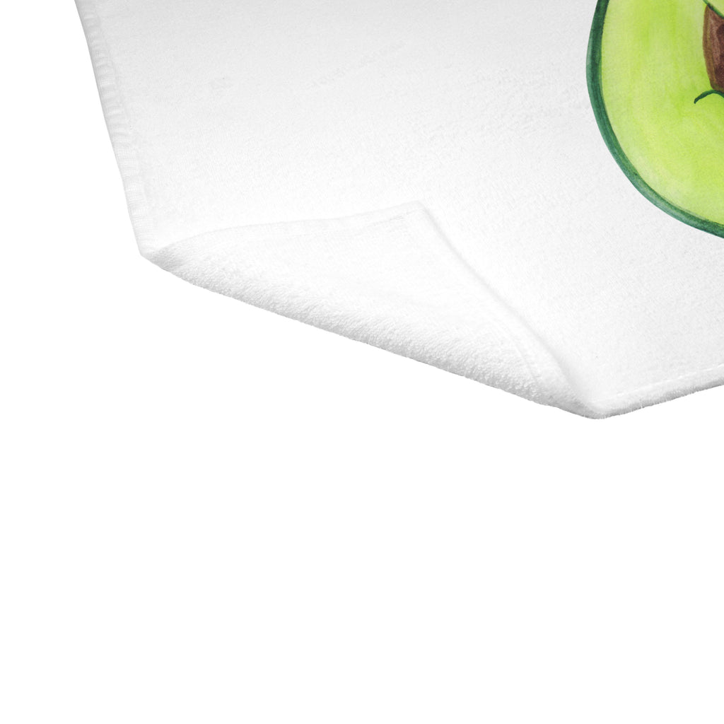 Gäste Handtuch Avocado mit Kern Gästetuch, Reisehandtuch, Sport Handtuch, Frottier, Kinder Handtuch, Avocado, Veggie, Vegan, Gesund, Avokado, Avocadokern, Kern, Pflanze, Spruch Leben