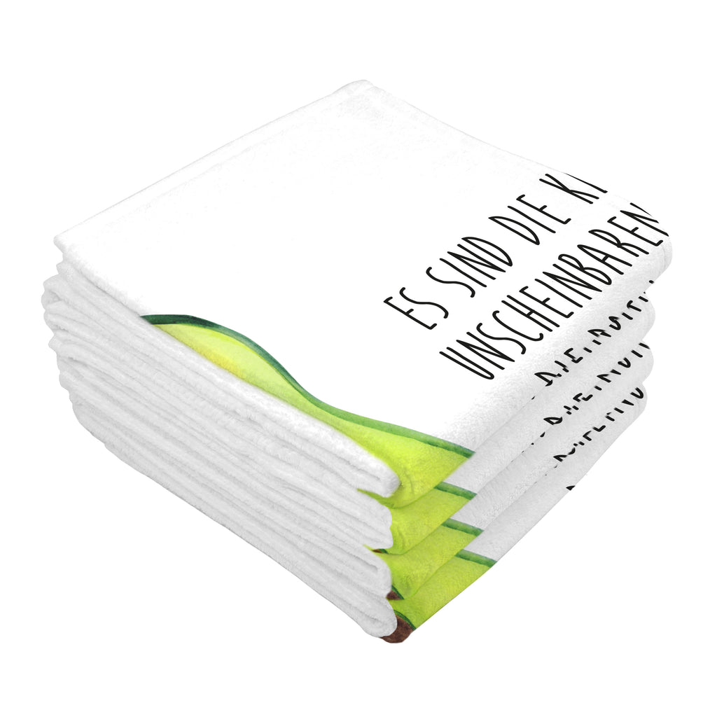 Gäste Handtuch Avocado mit Kern Gästetuch, Reisehandtuch, Sport Handtuch, Frottier, Kinder Handtuch, Avocado, Veggie, Vegan, Gesund, Avokado, Avocadokern, Kern, Pflanze, Spruch Leben