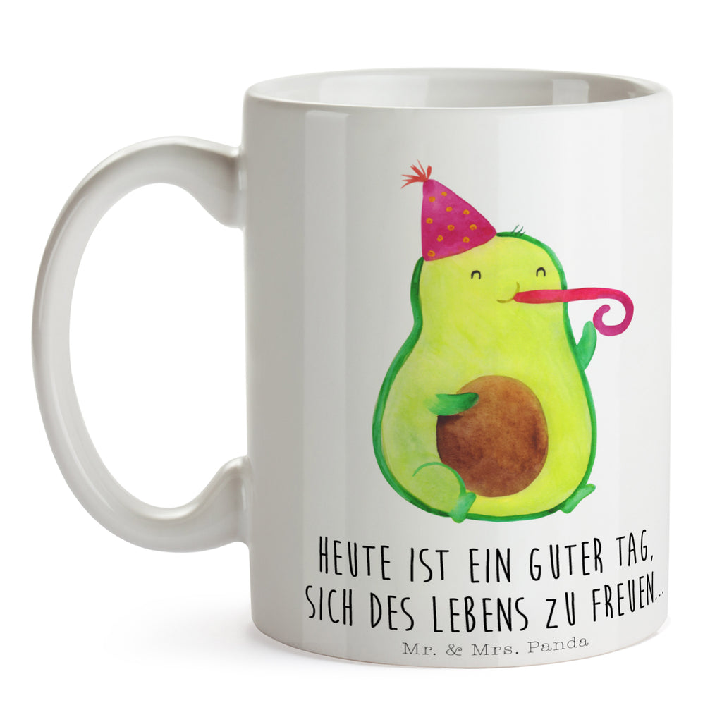 Tasse Avocado Party Avocado, Avocados, Party, Geburtstag, Geburtstagsfeier, Happy Birthday, Feier, Feierei, Lieblingstag, Prüfung, Abifeier, Abi, Bestanden, Jahrestag, Jubiläum, Firmenfeier, Klassenfeier, Schulabschluss, Abschluss Becher, Kaffeetasse, Kaffeebecher, Tee, Frühstück, Büro  Avocado, Veggie, Vegan, Gesund