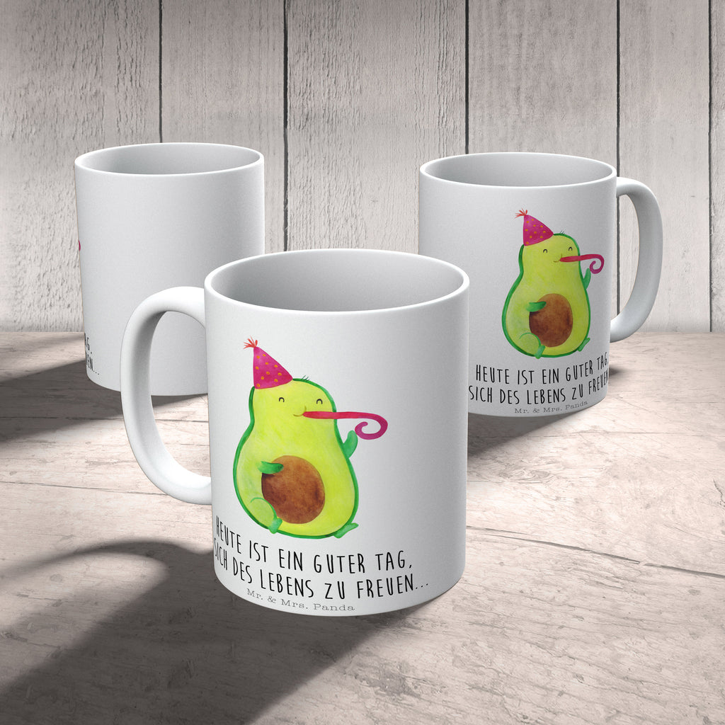 Tasse Avocado Party Avocado, Avocados, Party, Geburtstag, Geburtstagsfeier, Happy Birthday, Feier, Feierei, Lieblingstag, Prüfung, Abifeier, Abi, Bestanden, Jahrestag, Jubiläum, Firmenfeier, Klassenfeier, Schulabschluss, Abschluss Becher, Kaffeetasse, Kaffeebecher, Tee, Frühstück, Büro  Avocado, Veggie, Vegan, Gesund
