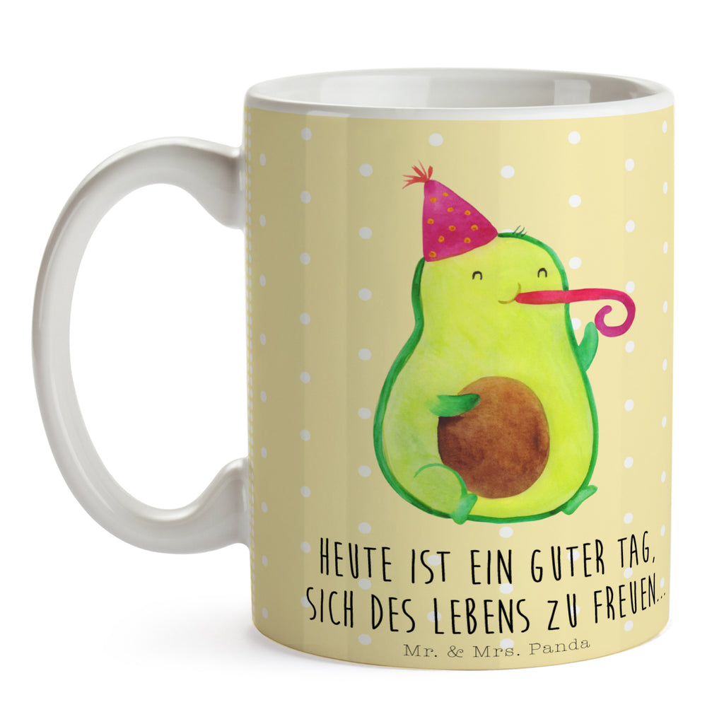 Tasse Avocado Party Avocado, Avocados, Party, Geburtstag, Geburtstagsfeier, Happy Birthday, Feier, Feierei, Lieblingstag, Prüfung, Abifeier, Abi, Bestanden, Jahrestag, Jubiläum, Firmenfeier, Klassenfeier, Schulabschluss, Abschluss Becher, Kaffeetasse, Kaffeebecher, Tee, Frühstück, Büro  Avocado, Veggie, Vegan, Gesund