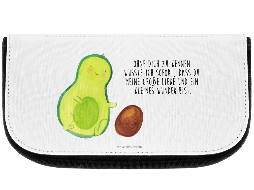 Kosmetiktasche Avocado rollt Kern Kosmetikbeutel, Kulturtasche, Kulturbeutel, Schminktasche, Make-Up Tasche, Avocado, Veggie, Vegan, Gesund, Avocados, Schwanger, Geburt, Geburtstag, Säugling, Kind, erstes Kind, zur Geburt, Schwangerschaft, Babyparty, Baby, große Liebe, Liebe, Love