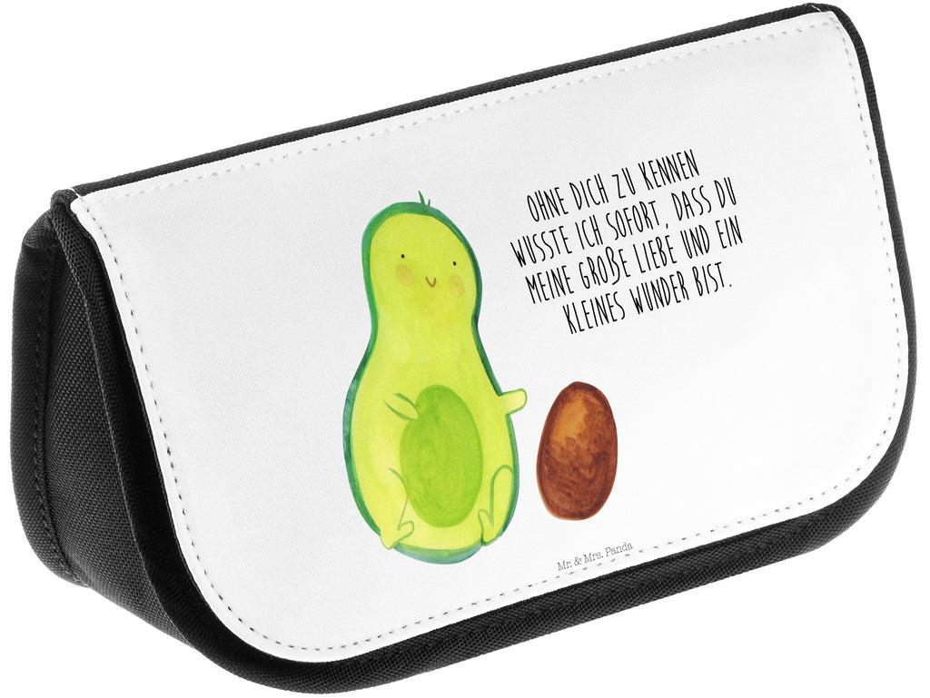 Kosmetiktasche Avocado rollt Kern Kosmetikbeutel, Kulturtasche, Kulturbeutel, Schminktasche, Make-Up Tasche, Avocado, Veggie, Vegan, Gesund, Avocados, Schwanger, Geburt, Geburtstag, Säugling, Kind, erstes Kind, zur Geburt, Schwangerschaft, Babyparty, Baby, große Liebe, Liebe, Love