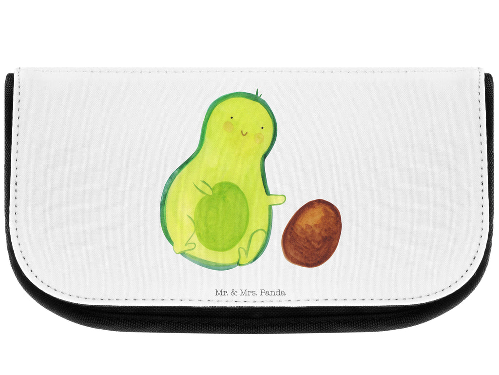 Kosmetiktasche Avocado rollt Kern Kosmetikbeutel, Kulturtasche, Kulturbeutel, Schminktasche, Make-Up Tasche, Avocado, Veggie, Vegan, Gesund, Avocados, Schwanger, Geburt, Geburtstag, Säugling, Kind, erstes Kind, zur Geburt, Schwangerschaft, Babyparty, Baby, große Liebe, Liebe, Love