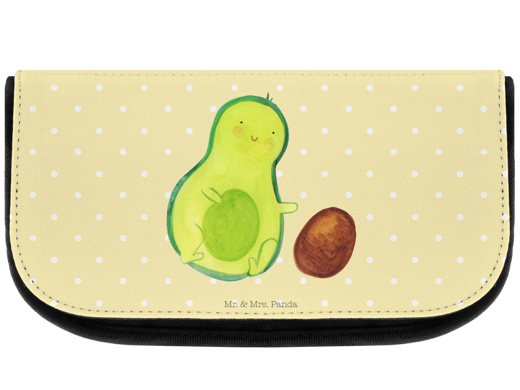 Kosmetiktasche Avocado rollt Kern Kosmetikbeutel, Kulturtasche, Kulturbeutel, Schminktasche, Make-Up Tasche, Avocado, Veggie, Vegan, Gesund, Avocados, Schwanger, Geburt, Geburtstag, Säugling, Kind, erstes Kind, zur Geburt, Schwangerschaft, Babyparty, Baby, große Liebe, Liebe, Love