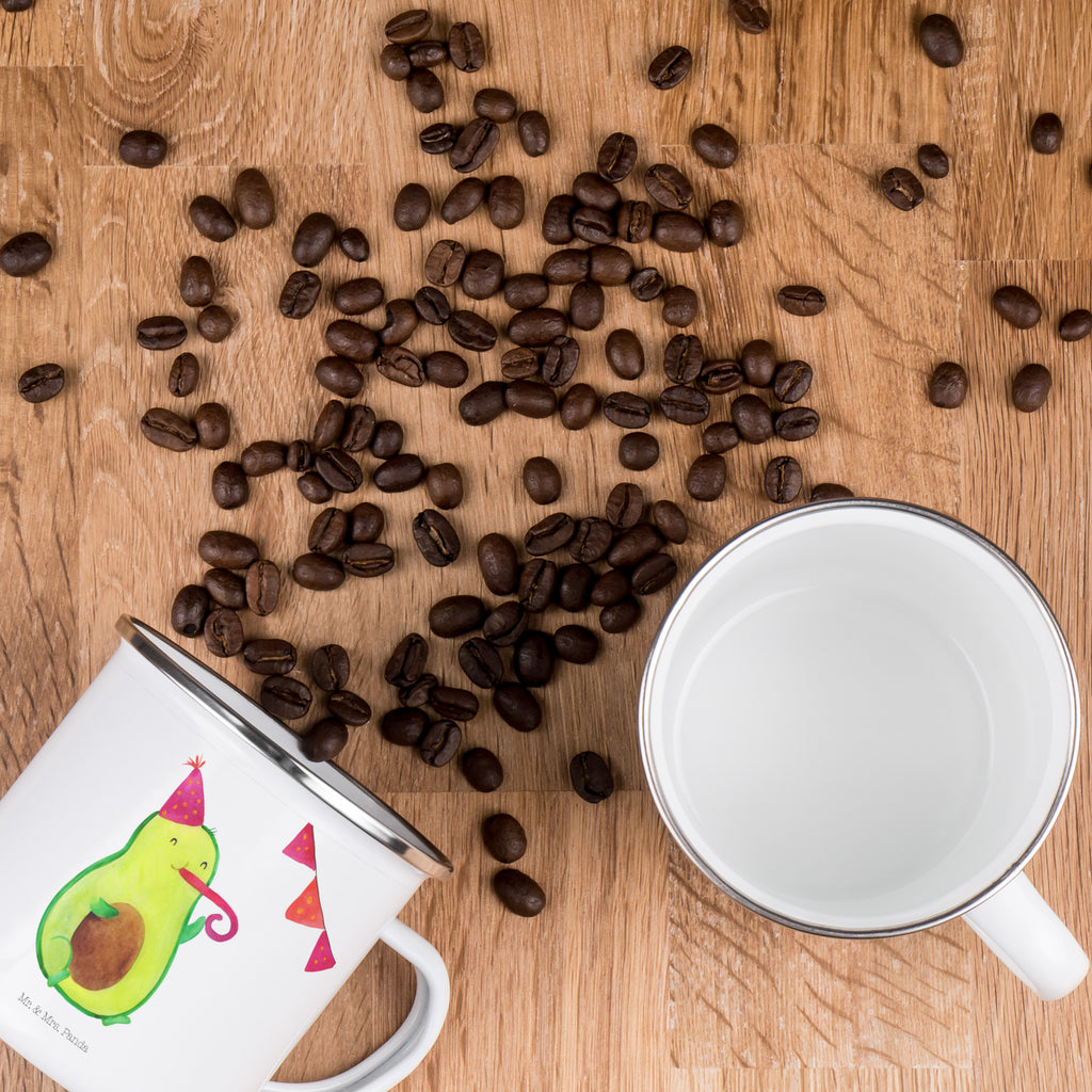 Camping Emaille Tasse Avocado Party Campingtasse, Trinkbecher, Metalltasse, Outdoor Tasse, Emaille Trinkbecher, Blechtasse Outdoor, Emaille Campingbecher, Edelstahl Trinkbecher, Metalltasse für Camping, Kaffee Blechtasse, Camping Tasse Metall, Avocado, Veggie, Vegan, Gesund, Avocados, Party, Geburtstag, Geburtstagsfeier, Happy Birthday, Feier, Feierei, Lieblingstag, Prüfung, Abifeier, Abi, Bestanden, Jahrestag, Jubiläum, Firmenfeier, Klassenfeier, Schulabschluss, Abschluss