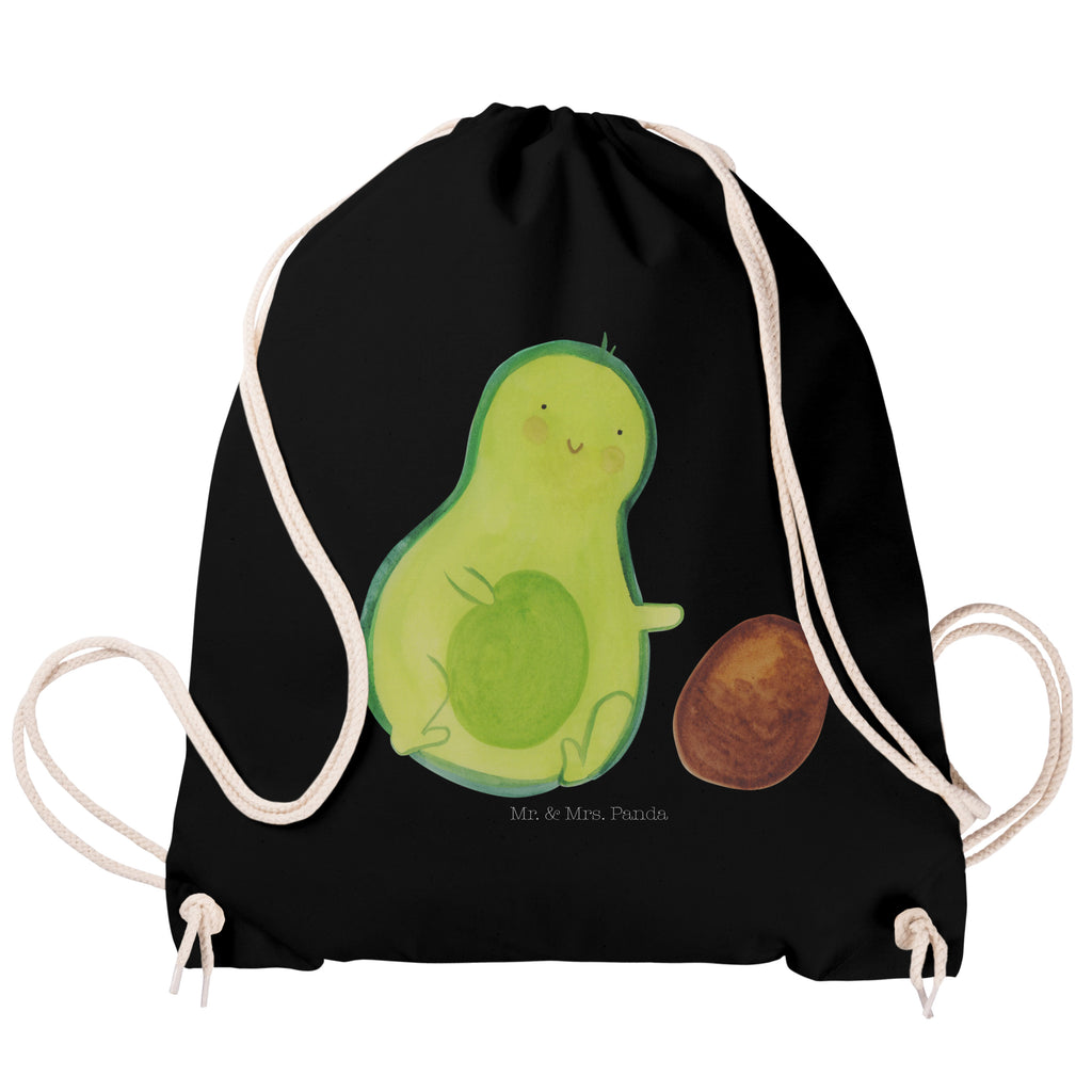 Sportbeutel Avocado rollt Kern Turnbeutel, Beutel, Sporttasche, Tasche, Stoffbeutel, Avocado, Veggie, Vegan, Gesund, Avocados, Schwanger, Geburt, Geburtstag, Säugling, Kind, erstes Kind, zur Geburt, Schwangerschaft, Babyparty, Baby, große Liebe, Liebe, Love