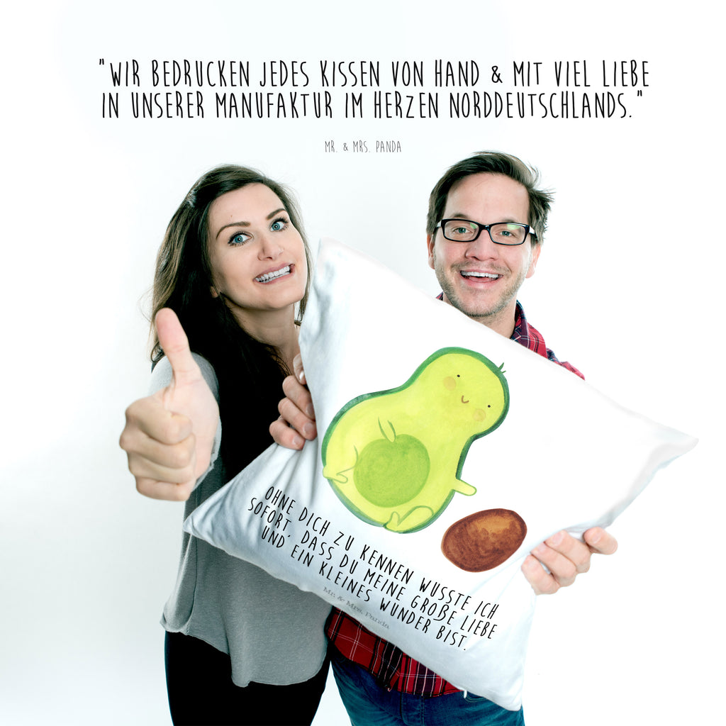 40x40 Kissen Avocado rollt Kern Kissenhülle, Kopfkissen, Sofakissen, Dekokissen, Motivkissen, Avocado, Veggie, Vegan, Gesund, Avocados, Schwanger, Geburt, Geburtstag, Säugling, Kind, erstes Kind, zur Geburt, Schwangerschaft, Babyparty, Baby, große Liebe, Liebe, Love