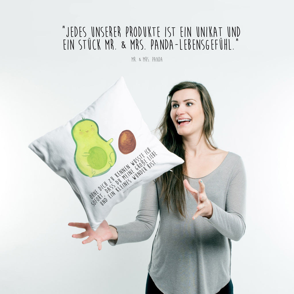 40x40 Kissen Avocado rollt Kern Kissenhülle, Kopfkissen, Sofakissen, Dekokissen, Motivkissen, Avocado, Veggie, Vegan, Gesund, Avocados, Schwanger, Geburt, Geburtstag, Säugling, Kind, erstes Kind, zur Geburt, Schwangerschaft, Babyparty, Baby, große Liebe, Liebe, Love