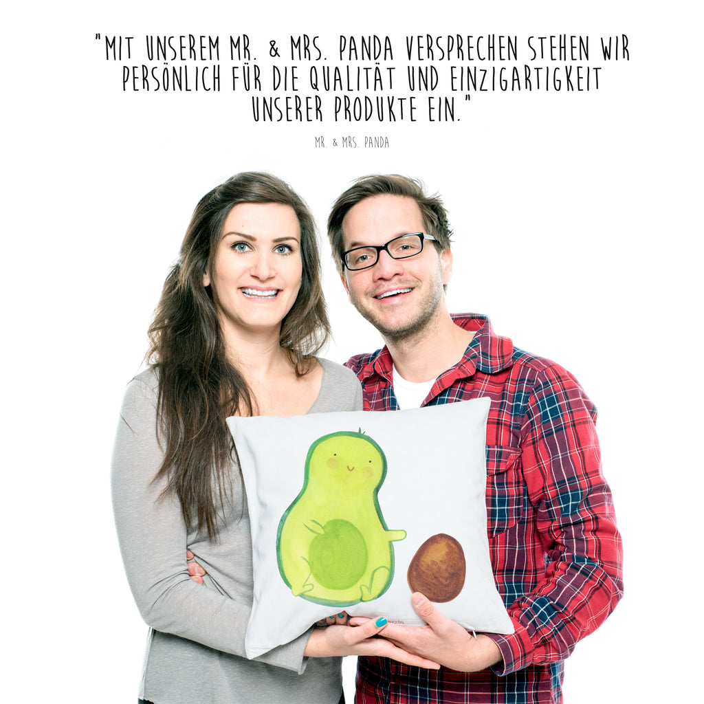 40x40 Kissen Avocado rollt Kern Kissenhülle, Kopfkissen, Sofakissen, Dekokissen, Motivkissen, Avocado, Veggie, Vegan, Gesund, Avocados, Schwanger, Geburt, Geburtstag, Säugling, Kind, erstes Kind, zur Geburt, Schwangerschaft, Babyparty, Baby, große Liebe, Liebe, Love