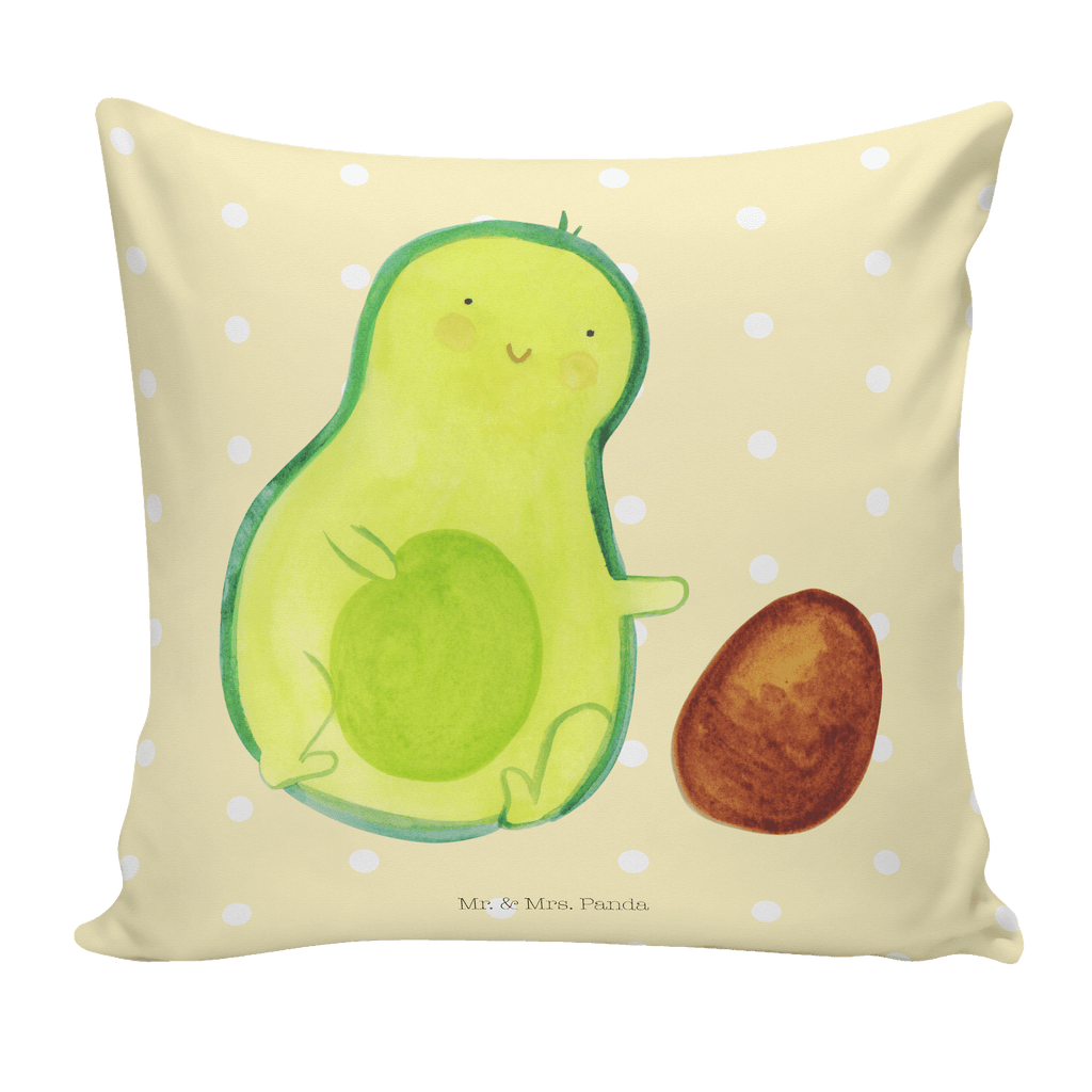 40x40 Kissen Avocado rollt Kern Kissenhülle, Kopfkissen, Sofakissen, Dekokissen, Motivkissen, Avocado, Veggie, Vegan, Gesund, Avocados, Schwanger, Geburt, Geburtstag, Säugling, Kind, erstes Kind, zur Geburt, Schwangerschaft, Babyparty, Baby, große Liebe, Liebe, Love