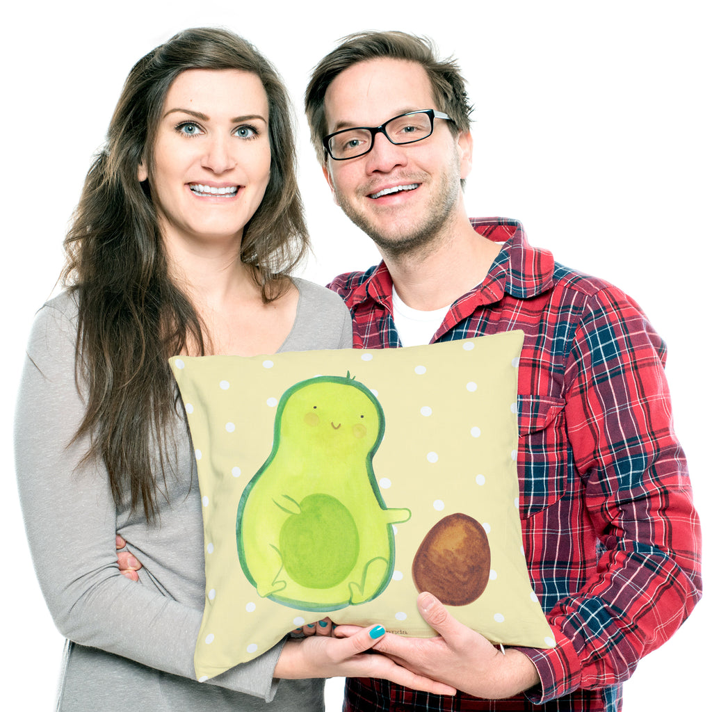 40x40 Kissen Avocado rollt Kern Kissenhülle, Kopfkissen, Sofakissen, Dekokissen, Motivkissen, Avocado, Veggie, Vegan, Gesund, Avocados, Schwanger, Geburt, Geburtstag, Säugling, Kind, erstes Kind, zur Geburt, Schwangerschaft, Babyparty, Baby, große Liebe, Liebe, Love