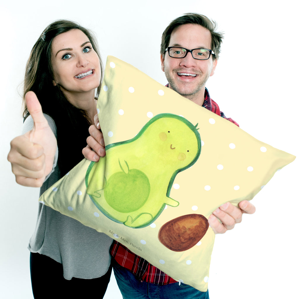 40x40 Kissen Avocado rollt Kern Kissenhülle, Kopfkissen, Sofakissen, Dekokissen, Motivkissen, Avocado, Veggie, Vegan, Gesund, Avocados, Schwanger, Geburt, Geburtstag, Säugling, Kind, erstes Kind, zur Geburt, Schwangerschaft, Babyparty, Baby, große Liebe, Liebe, Love