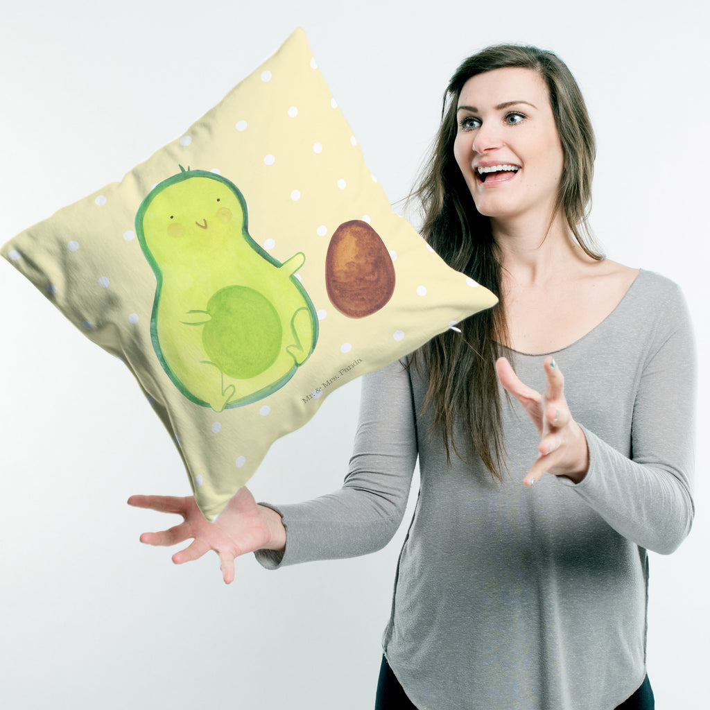 40x40 Kissen Avocado rollt Kern Kissenhülle, Kopfkissen, Sofakissen, Dekokissen, Motivkissen, Avocado, Veggie, Vegan, Gesund, Avocados, Schwanger, Geburt, Geburtstag, Säugling, Kind, erstes Kind, zur Geburt, Schwangerschaft, Babyparty, Baby, große Liebe, Liebe, Love