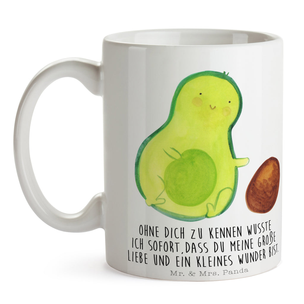 Tasse Avocado rollt Kern Avocado, Avocados,Schwanger, Geburt, Geburtstag, Säugling, Kind, erstes Kind, zur Geburt, Schwangerschaft, Babyparty, Baby, große Liebe, Liebe, Love Becher, Kaffeetasse, Kaffeebecher, Tee, Frühstück, Büro  Avocado, Veggie, Vegan, Gesund
