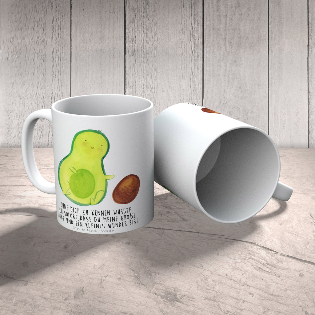 Tasse Avocado rollt Kern Avocado, Avocados,Schwanger, Geburt, Geburtstag, Säugling, Kind, erstes Kind, zur Geburt, Schwangerschaft, Babyparty, Baby, große Liebe, Liebe, Love Becher, Kaffeetasse, Kaffeebecher, Tee, Frühstück, Büro  Avocado, Veggie, Vegan, Gesund