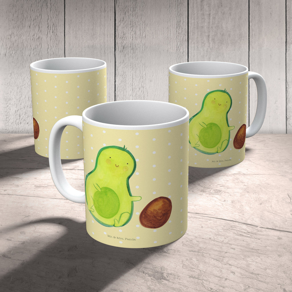 Tasse Avocado rollt Kern Avocado, Avocados,Schwanger, Geburt, Geburtstag, Säugling, Kind, erstes Kind, zur Geburt, Schwangerschaft, Babyparty, Baby, große Liebe, Liebe, Love Becher, Kaffeetasse, Kaffeebecher, Tee, Frühstück, Büro  Avocado, Veggie, Vegan, Gesund