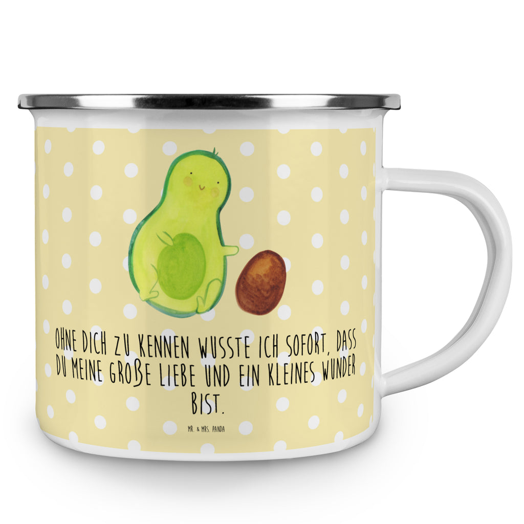 Camping Emaille Tasse Avocado rollt Kern Campingtasse, Trinkbecher, Metalltasse, Outdoor Tasse, Emaille Trinkbecher, Blechtasse Outdoor, Emaille Campingbecher, Edelstahl Trinkbecher, Metalltasse für Camping, Kaffee Blechtasse, Camping Tasse Metall, Avocado, Veggie, Vegan, Gesund, Avocados, Schwanger, Geburt, Geburtstag, Säugling, Kind, erstes Kind, zur Geburt, Schwangerschaft, Babyparty, Baby, große Liebe, Liebe, Love