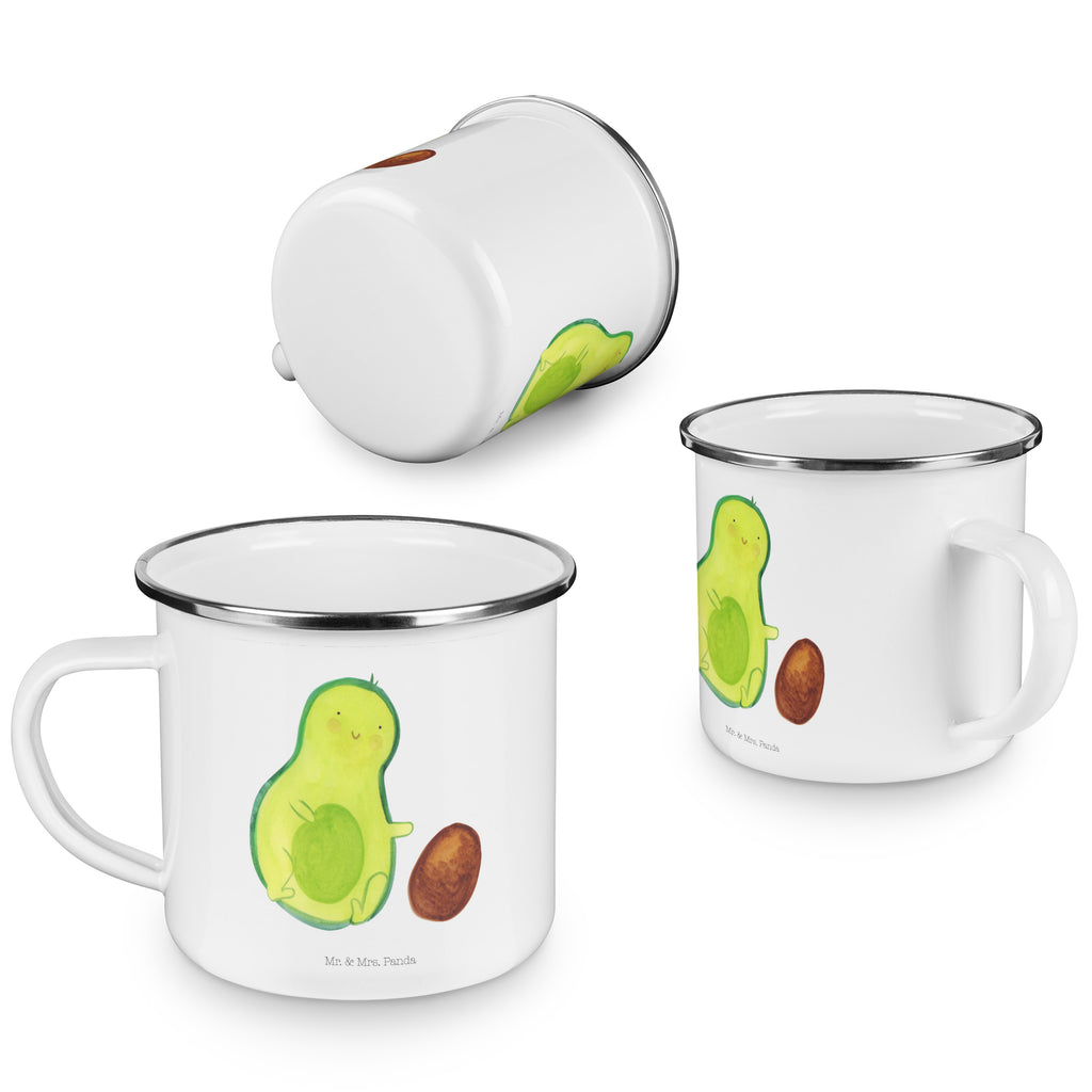 Camping Emaille Tasse Avocado rollt Kern Campingtasse, Trinkbecher, Metalltasse, Outdoor Tasse, Emaille Trinkbecher, Blechtasse Outdoor, Emaille Campingbecher, Edelstahl Trinkbecher, Metalltasse für Camping, Kaffee Blechtasse, Camping Tasse Metall, Avocado, Veggie, Vegan, Gesund, Avocados, Schwanger, Geburt, Geburtstag, Säugling, Kind, erstes Kind, zur Geburt, Schwangerschaft, Babyparty, Baby, große Liebe, Liebe, Love