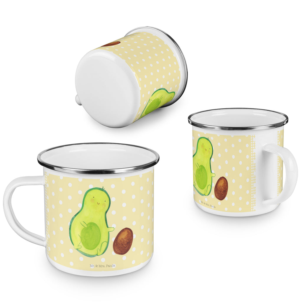 Camping Emaille Tasse Avocado rollt Kern Campingtasse, Trinkbecher, Metalltasse, Outdoor Tasse, Emaille Trinkbecher, Blechtasse Outdoor, Emaille Campingbecher, Edelstahl Trinkbecher, Metalltasse für Camping, Kaffee Blechtasse, Camping Tasse Metall, Avocado, Veggie, Vegan, Gesund, Avocados, Schwanger, Geburt, Geburtstag, Säugling, Kind, erstes Kind, zur Geburt, Schwangerschaft, Babyparty, Baby, große Liebe, Liebe, Love