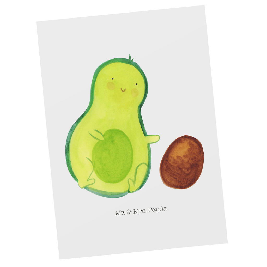 Postkarte Avocado rollt Kern Geschenkkarte, Grußkarte, Karte, Einladung, Ansichtskarte, Geburtstagskarte, Einladungskarte, Dankeskarte, Avocado, Veggie, Vegan, Gesund, Avocados, Schwanger, Geburt, Geburtstag, Säugling, Kind, erstes Kind, zur Geburt, Schwangerschaft, Babyparty, Baby, große Liebe, Liebe, Love
