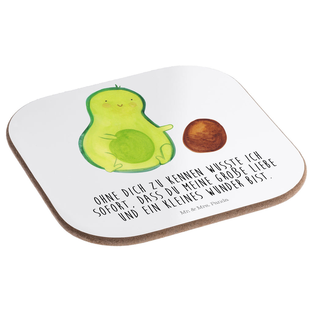 Quadratische Untersetzer Avocado rollt Kern Bierdeckel, Glasuntersetzer, Untersetzer Gläser, Getränkeuntersetzer, Avocado, Veggie, Vegan, Gesund, Avocados, Schwanger, Geburt, Geburtstag, Säugling, Kind, erstes Kind, zur Geburt, Schwangerschaft, Babyparty, Baby, große Liebe, Liebe, Love