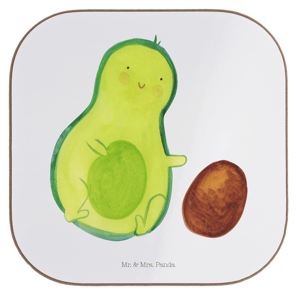 Quadratische Untersetzer Avocado rollt Kern Bierdeckel, Glasuntersetzer, Untersetzer Gläser, Getränkeuntersetzer, Avocado, Veggie, Vegan, Gesund, Avocados, Schwanger, Geburt, Geburtstag, Säugling, Kind, erstes Kind, zur Geburt, Schwangerschaft, Babyparty, Baby, große Liebe, Liebe, Love