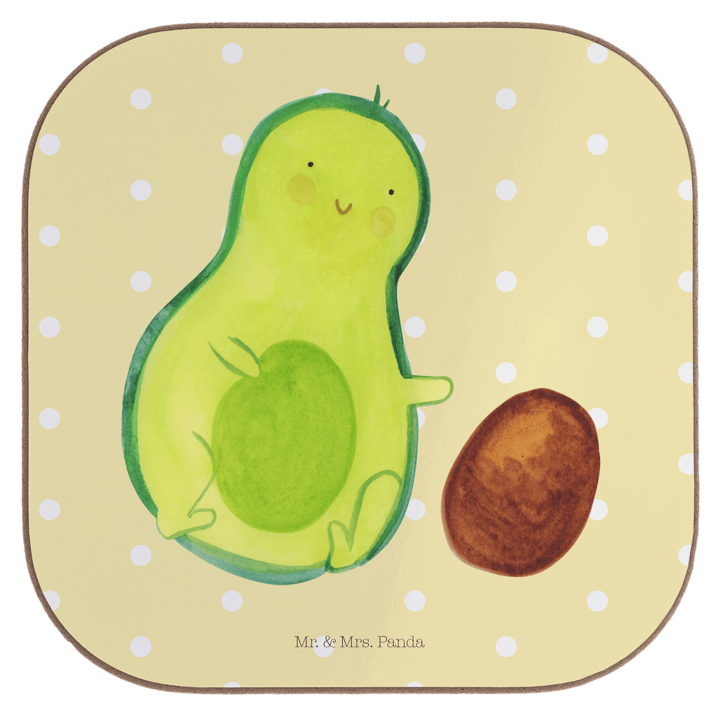 Quadratische Untersetzer Avocado rollt Kern Bierdeckel, Glasuntersetzer, Untersetzer Gläser, Getränkeuntersetzer, Avocado, Veggie, Vegan, Gesund, Avocados, Schwanger, Geburt, Geburtstag, Säugling, Kind, erstes Kind, zur Geburt, Schwangerschaft, Babyparty, Baby, große Liebe, Liebe, Love