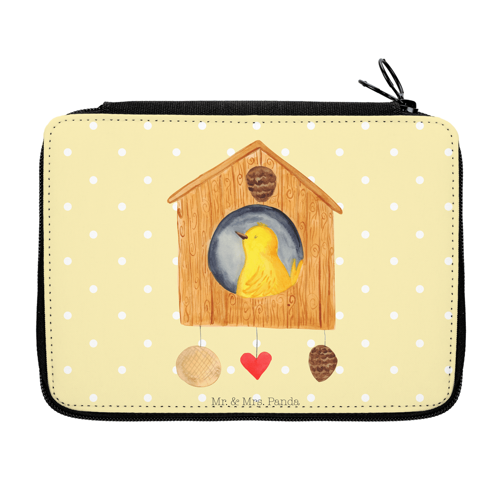 Federmappe Vogelhaus Federmappe, Stiftetasche, Stifte Etui, Schule, Einschulung, Geschenk, Kind, Schüler, Schülerin, Stifterolle, Federmäppchen, Motiv, Grundschule, Federmäppchen bedruckt, Büro Stifte Etui, Bestückte Federmappe, Kinder Federmappe, Federmappe Einschulung, Tiermotive, Gute Laune, lustige Sprüche, Tiere, Vogel, Vögel, Vogelhaus, Vogelhäuschen, Home sweet home, Zuhause, Nest, Eigenheim, Familie, Wohnung, Haus, unser Haus, Lieblingsort, Castle
