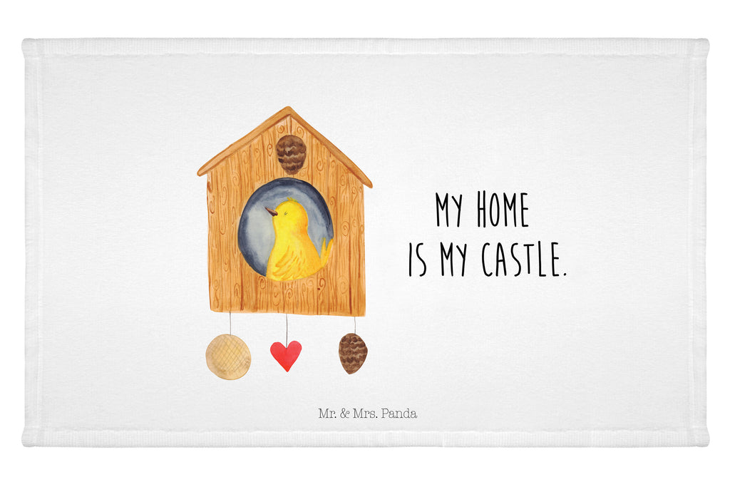 Gäste Handtuch Vogelhaus Gästetuch, Reisehandtuch, Sport Handtuch, Frottier, Kinder Handtuch, Tiermotive, Gute Laune, lustige Sprüche, Tiere, Vogel, Vögel, Vogelhaus, Vogelhäuschen, Home sweet home, Zuhause, Nest, Eigenheim, Familie, Wohnung, Haus, unser Haus, Lieblingsort, Castle
