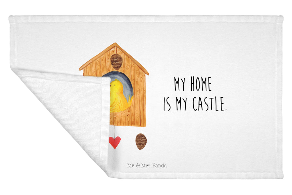 Gäste Handtuch Vogelhaus Gästetuch, Reisehandtuch, Sport Handtuch, Frottier, Kinder Handtuch, Tiermotive, Gute Laune, lustige Sprüche, Tiere, Vogel, Vögel, Vogelhaus, Vogelhäuschen, Home sweet home, Zuhause, Nest, Eigenheim, Familie, Wohnung, Haus, unser Haus, Lieblingsort, Castle
